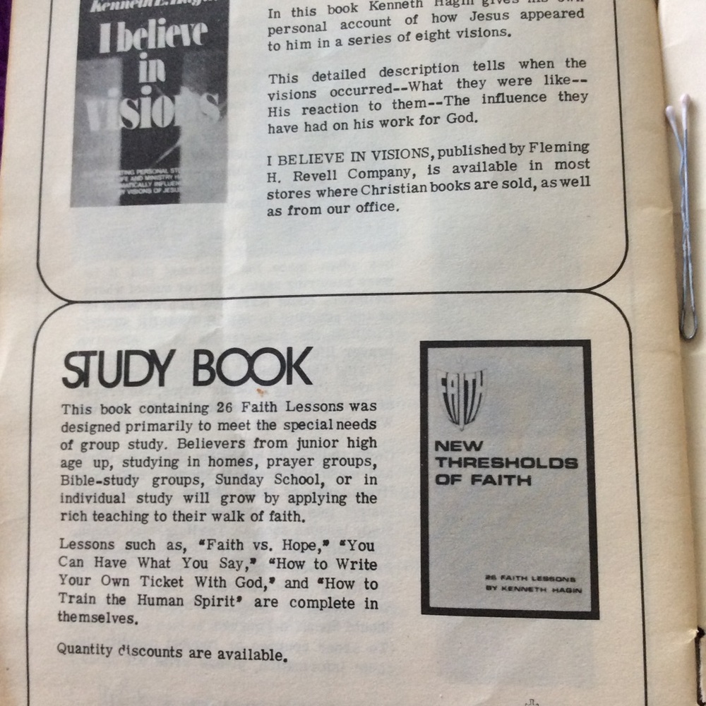 Demons & how to deal w/them PB book 70s vintage Kenneth Hagin - Picture 5 of 5